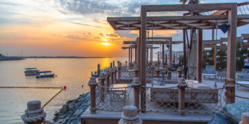 Best Fitness Club, Restaurant & Lounge Train Beach Club Dubai