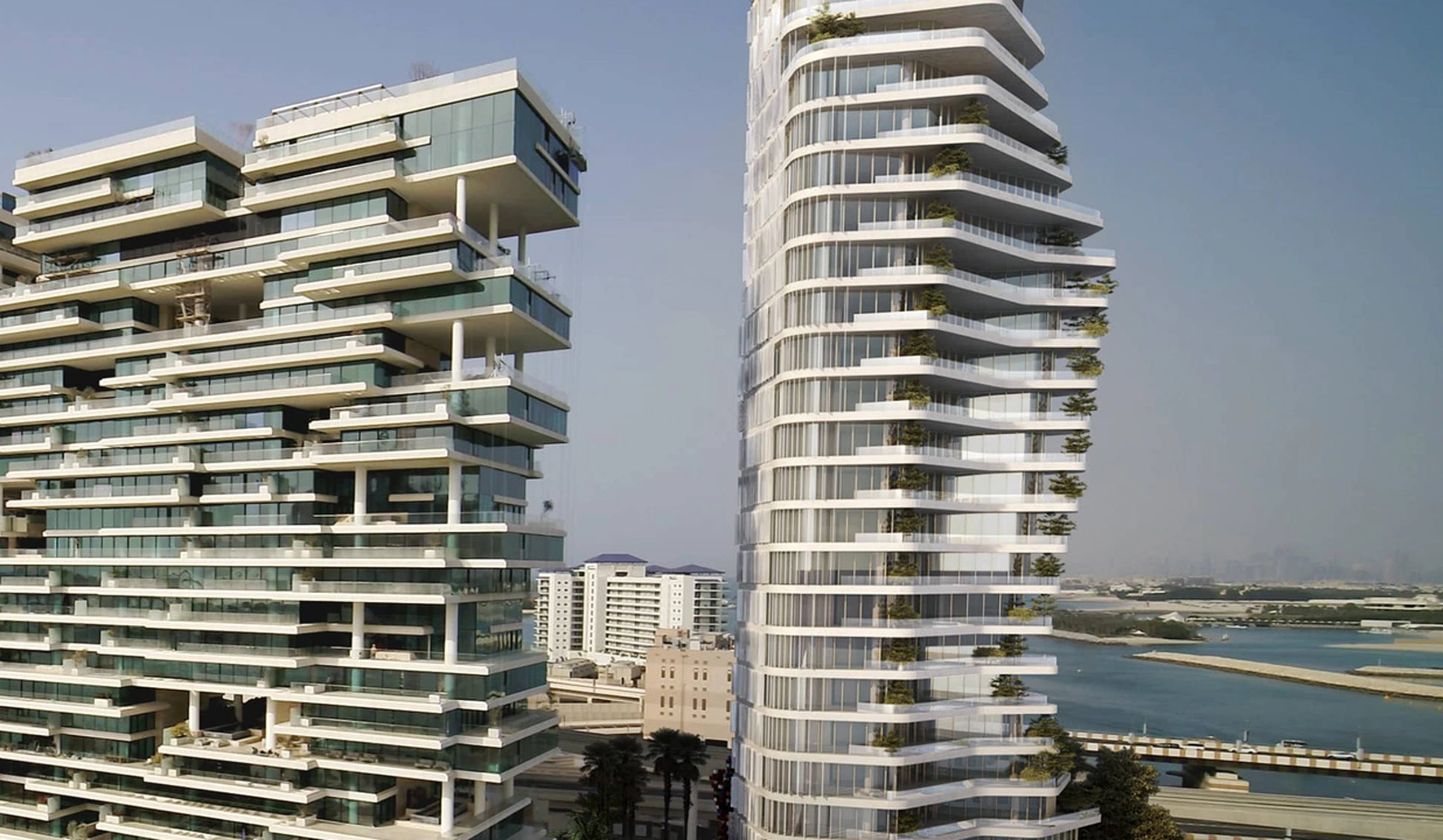 Private Infinity Pools at AVA at Palm Jumeirah Residences