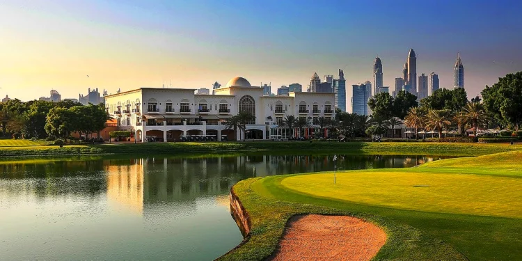 Million Dubai Address Montgomerie Championship Golf Course Ultra-HDR Tandem OLED