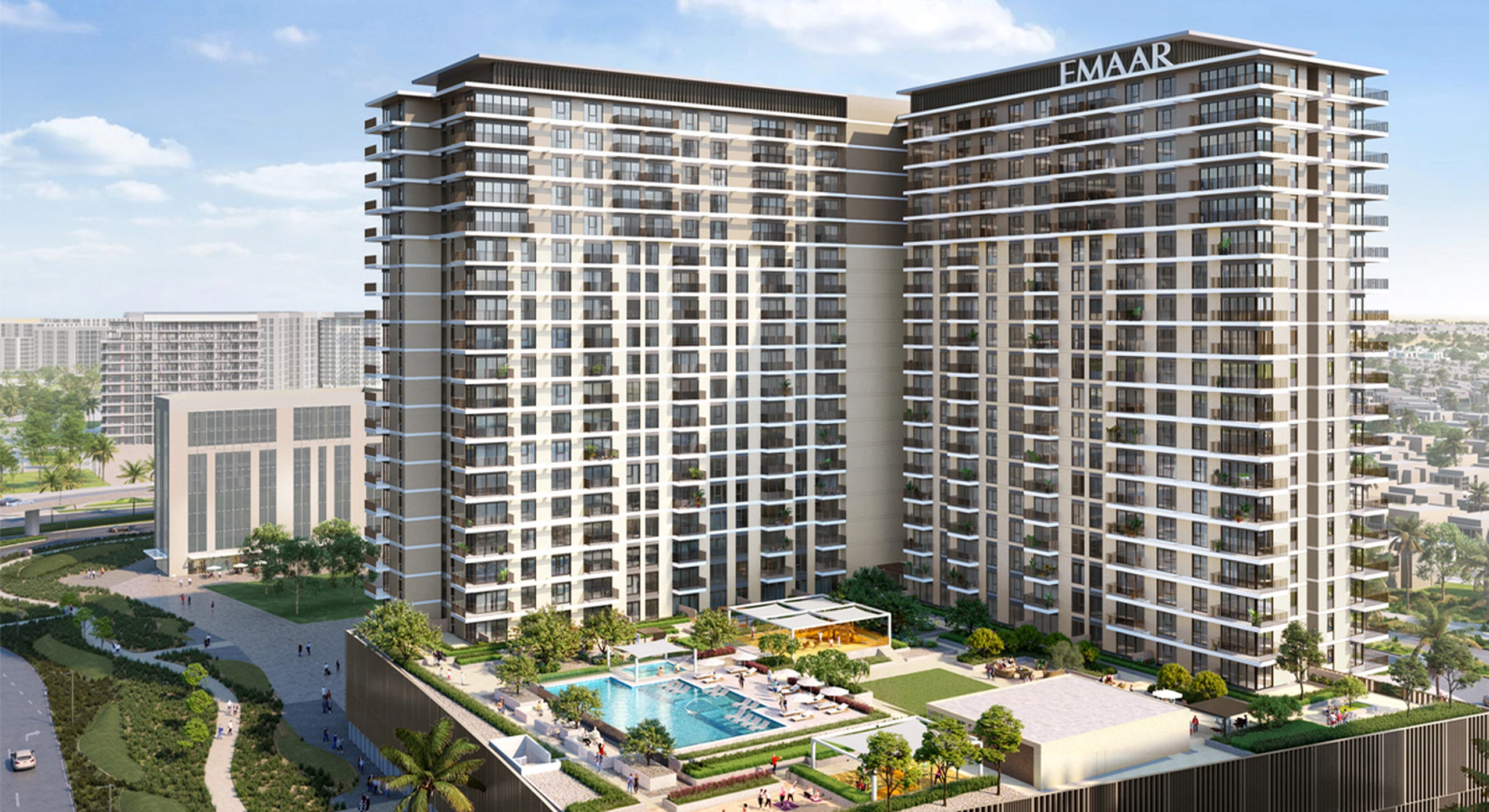 Dubai Hills Park and Luxury Residences in Dubai Hills Estate by Emaar