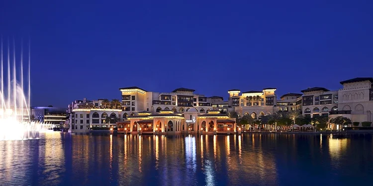 Million Dubai Palace Downtown Lakeside Facade Ultra-HDR Tandem OLED