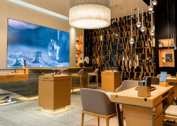Audemars Piguet Boutique and Service Center façade at The Dubai Mall