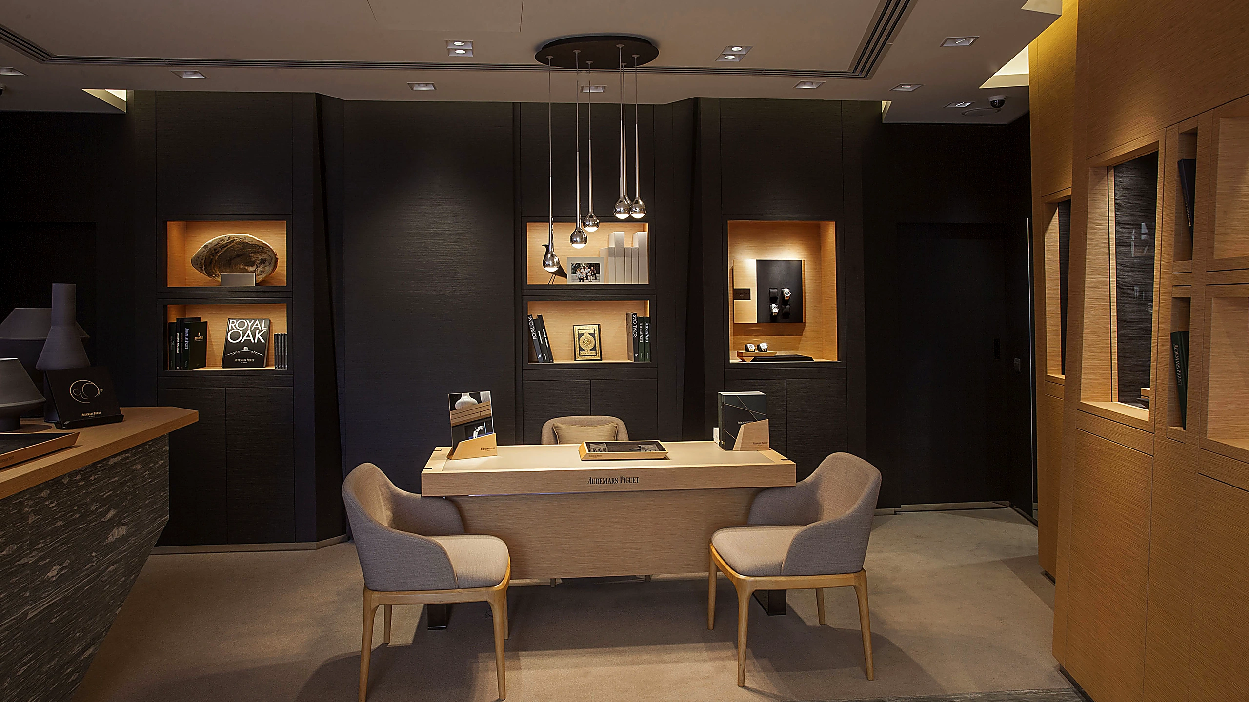 Dedicated customer service and watchmaker consultation lounge at Audemars Piguet Dubai