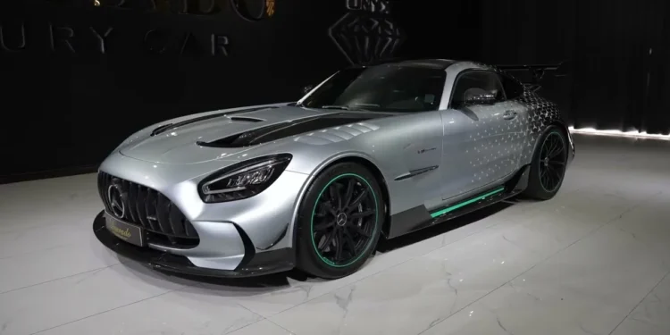 Mercedes-AMG GT Black Series at Dourado Luxury Cars Dubai - official video still