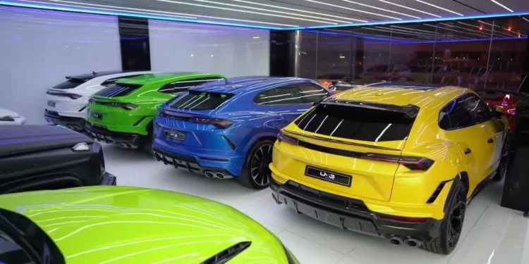 LMG Motors Dubai - the ultimate supercar showroom experience