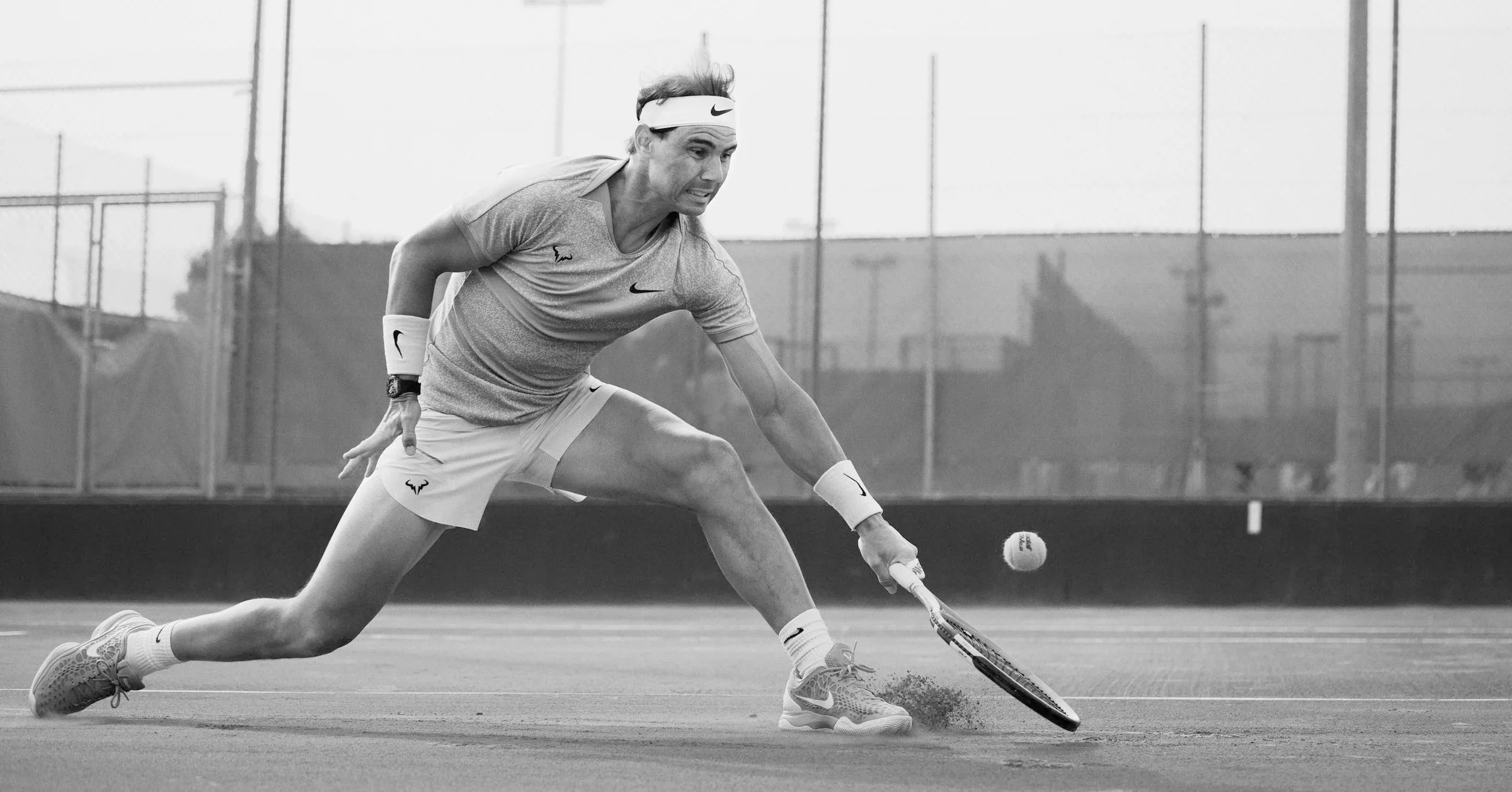 Rafael Nadal in action — longtime Richard Mille partner